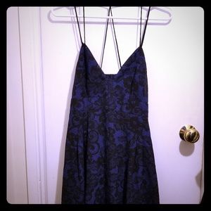 Express strappy open back dress